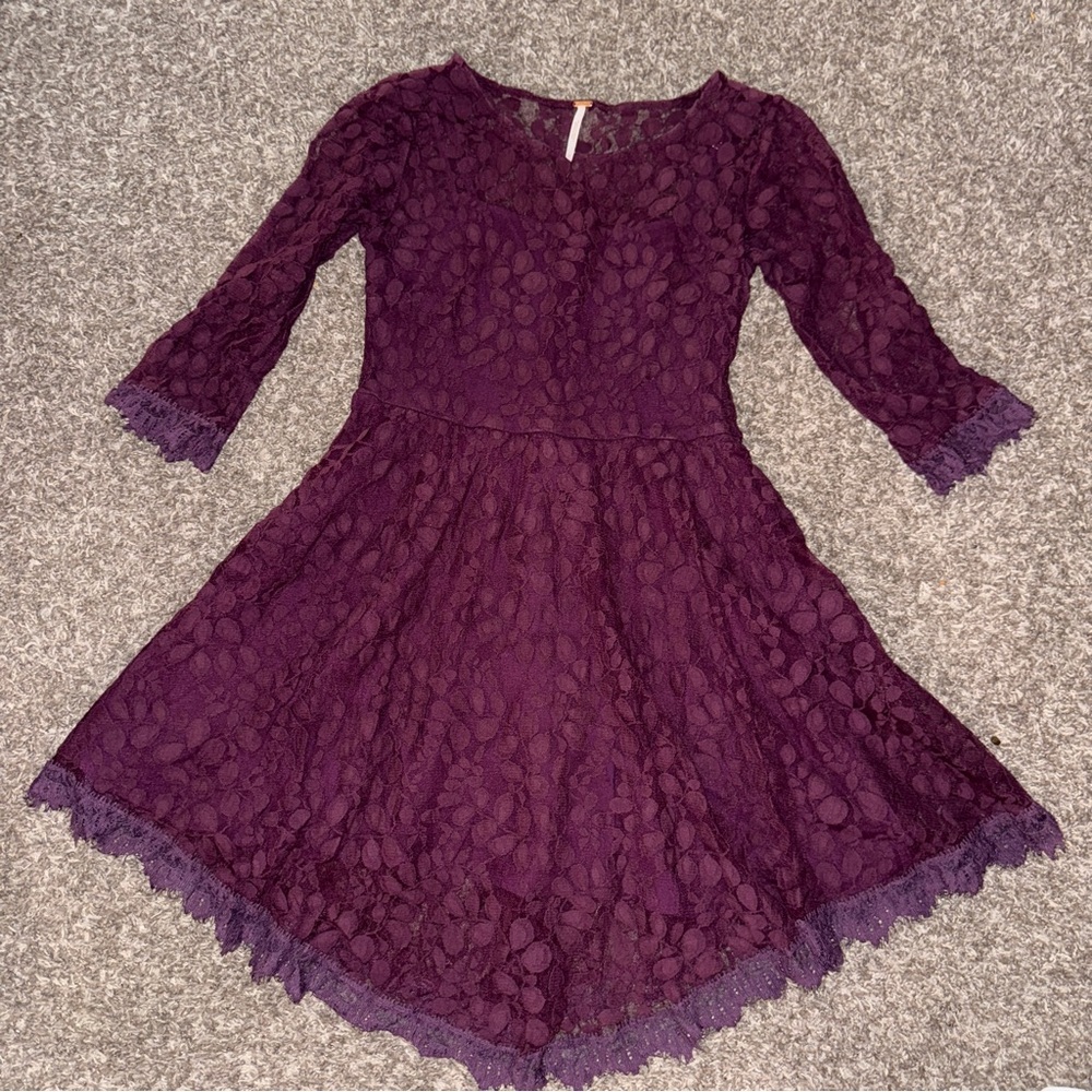 Free People skater lace  dress